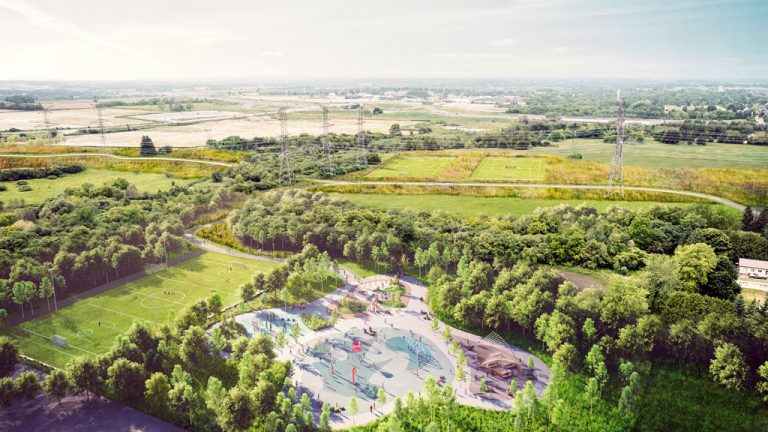 The Meadoway system will connect communities within the Durham region along 30-km of hydro corridor.