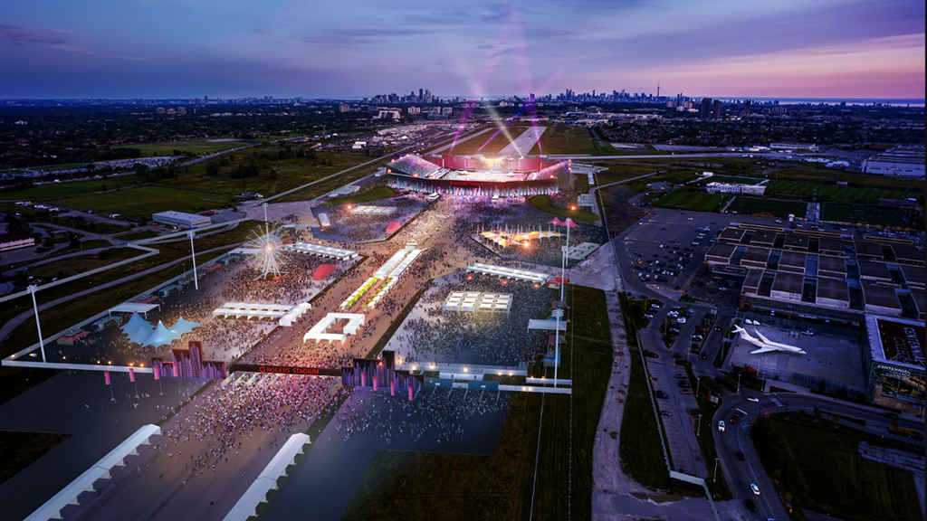 Live Nation announces new Rogers Stadium with capacity of 50,000 in Toronto