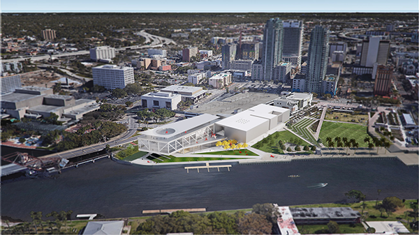 The $110-million, 77,904-square-foot redevelopment will also transform the surrounding site of the museum, which will be redefined to create new riverfront public terraces, sculpture parks, redesigned entrance plazas, outdoor dining and improved dog parks.