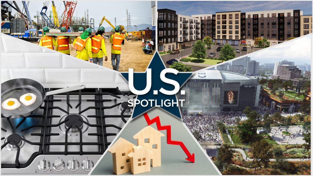 U.S. Spotlight: Rate cuts; U.S. construction employment; Chicago’s United Center area transformation