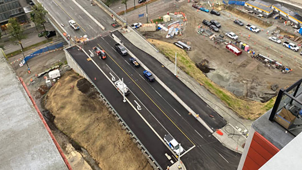 North end of Granville Bridge roadway reopens