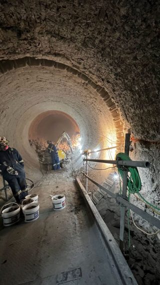 Kiln refractory work in cement and pulp mill plants have adopted the use of robot demolition equipment and Cheeseman uses electric units that do not emit diesel fumes that could affect nearby workers.