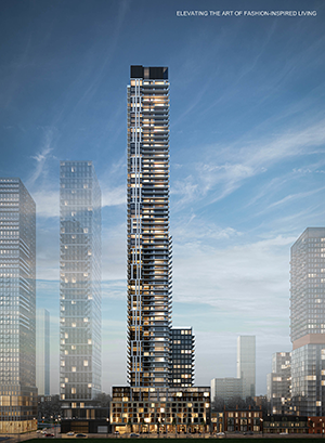 Fashion-inspired tower MISSONI SKY by Italian fashion house Missoni and Amexon Development Corporation will be built in downtown Toronto.