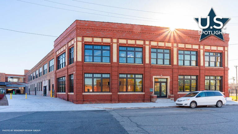 Dreamtroit encompasses parts of the old Lincoln Motor factory on Detroit's near northwest side.