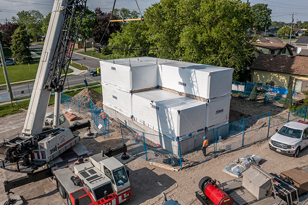 An executive with BECC modular solutions recently explained that non-modular areas of a manufactured home typically include foundations, structural cores such as staircases and elevator shafts, and large open public zones with flexible use areas. Often it is easier to leave the ground floor fully traditional.