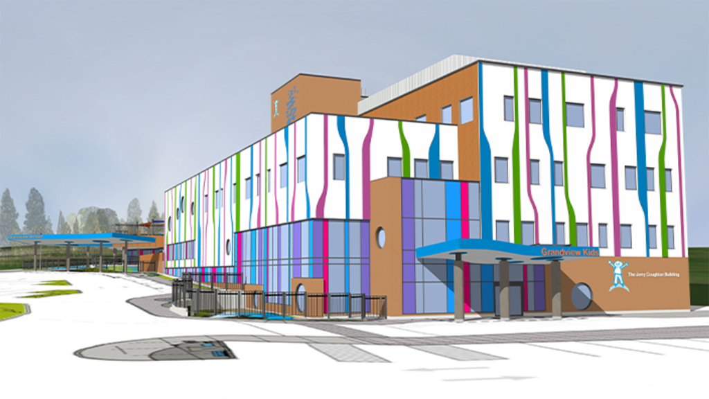 Grandview Children’s Centre redevelopment reaches substantial completion milestone