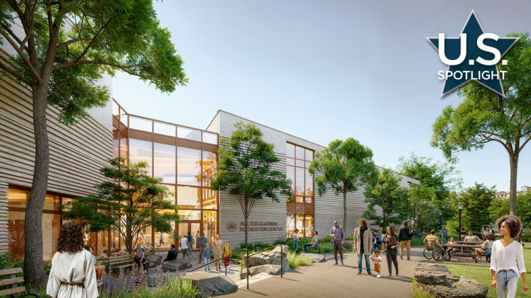 Marvel Designs is the architect for the 36,000-square-foot Walter Gladwin Recreational Center in the Bronx. The project and the design firm were part of the New York City Mass Timber Studio, a nine-month technical assistance accelerator for seven timber projects in preliminary planning and design.