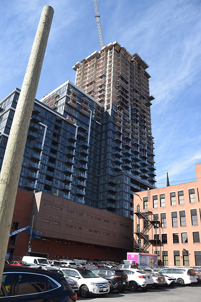 Fengate is developer for the 75 James Condos project, which will rise to 34 storeys thanks to a step-back design that minimizes its shadow impact.