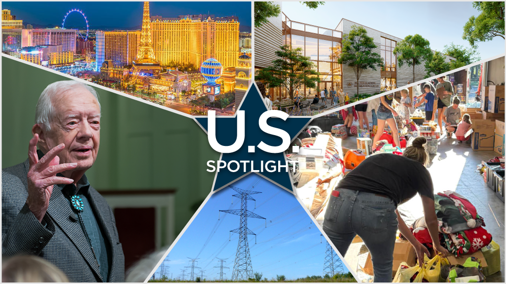 U.S. Spotlight: Hurricane Helene help; Mass timber success story; Las Vegas mass shooting memorial