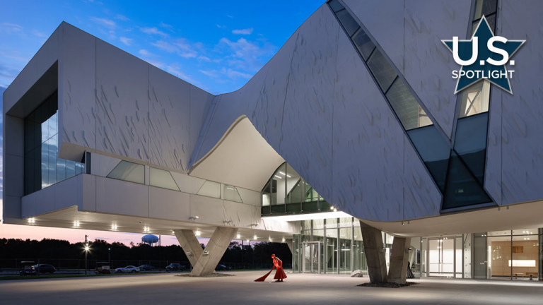 Phase one of UT Dallas’ new art district is a $63 million, 58,000-square-foot visual arts museum.