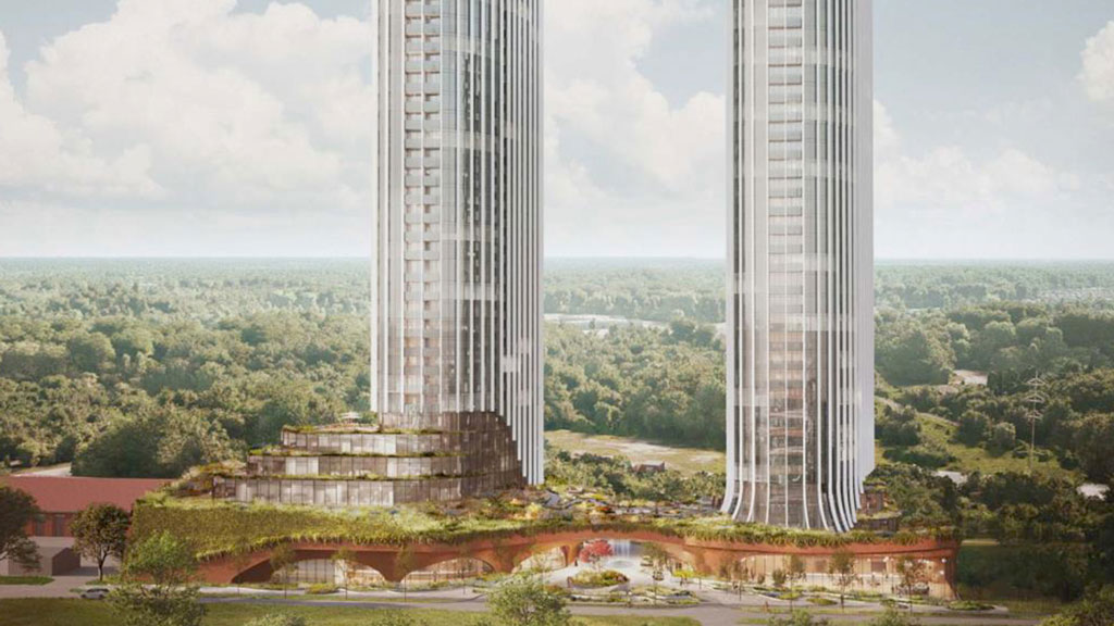 Developer proposes two apartment towers at the edge of Tourist District in Niagara Falls