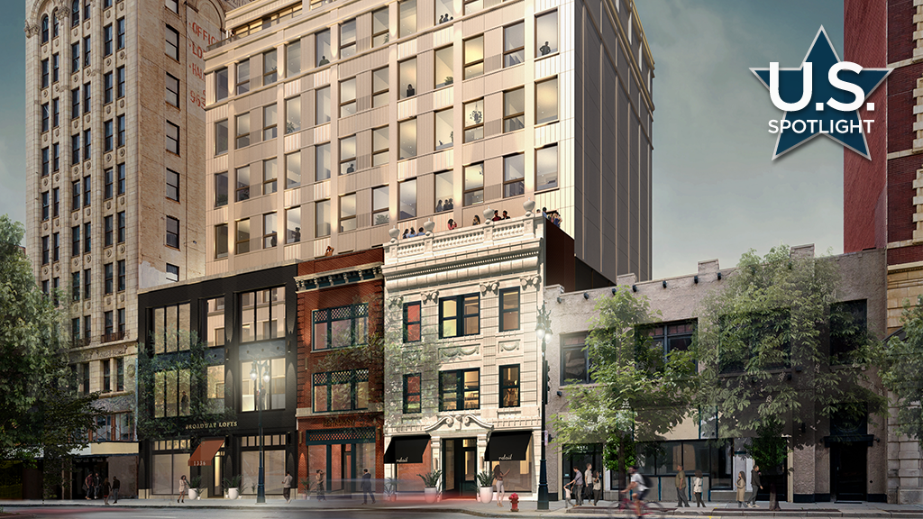 Repurposed heritage buildings will bolster Detroit’s abandoned entertainment district