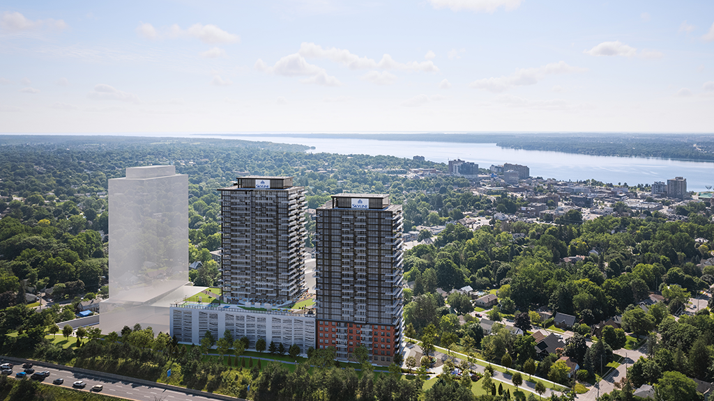 Reaching for the sky: First phase of massive rental development underway in Barrie