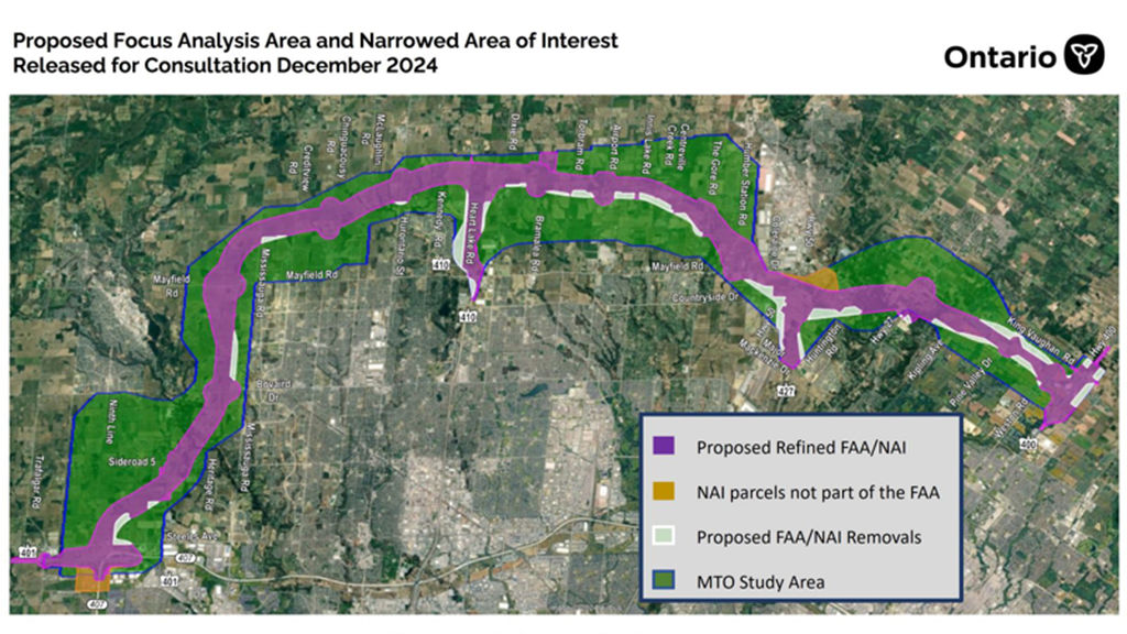 Preliminary design 90 per cent complete for Highway 413