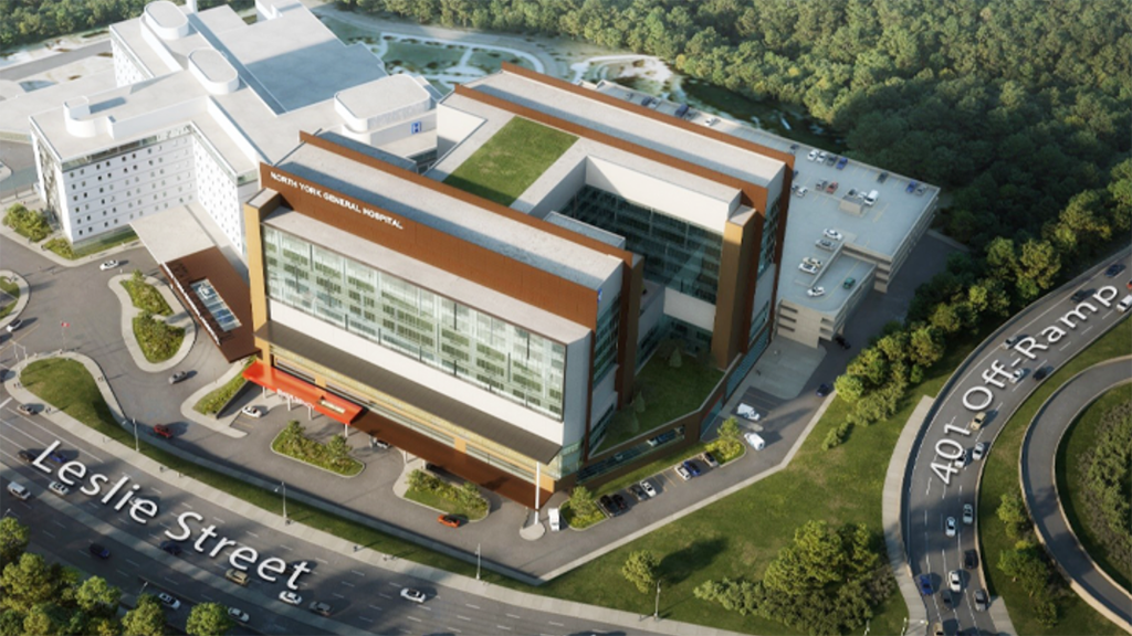 RFQ issued for new North York General Hospital patient care tower