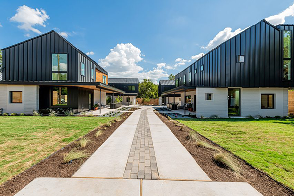 Texas builder ICON has created a community of two and four-bedroom 3DPC homes in East Austin.