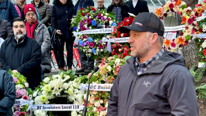 UPDATE: BC Building Trades: 39 construction workers mourned at Bentall IV Memorial