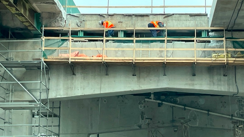 Progress report: Girders for the Gardiner