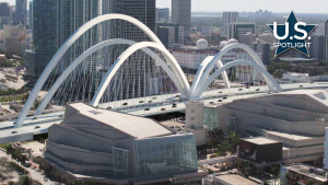 Distinctive arches of new Miami suspension bridge to redefine the city’s skyline