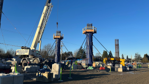 Surrey Langley SkyTrain construction reaches milestone