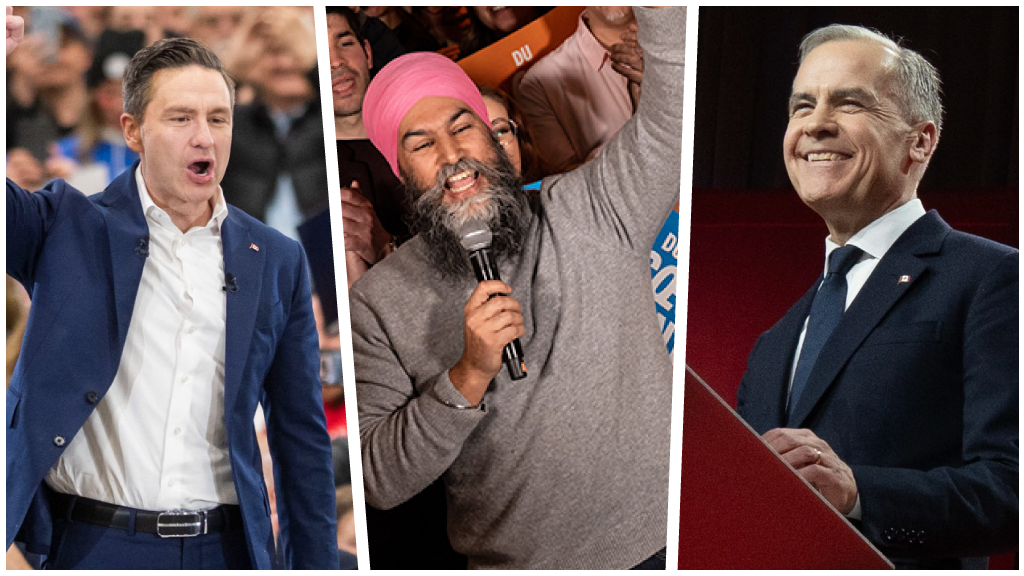 Party leaders in Western Canada today as federal election campaign continues
