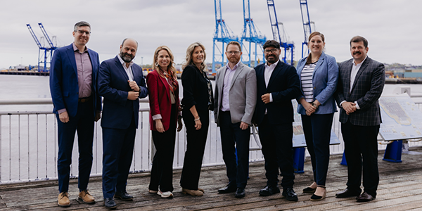 ACCIONA recently hosted a delegation of senior company executives and public officials for a tour of the Saint John Safe Clean Drinking Water Project.