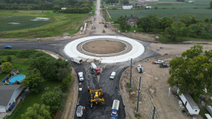 Unique southwestern Ontario roundabout wins award