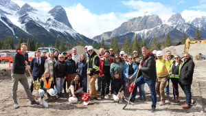Canmore’s Grey Wolf Lodge breaks ground