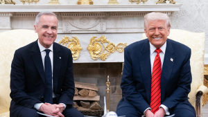 Carney says there’s ‘more work to do’ after meeting with Trump