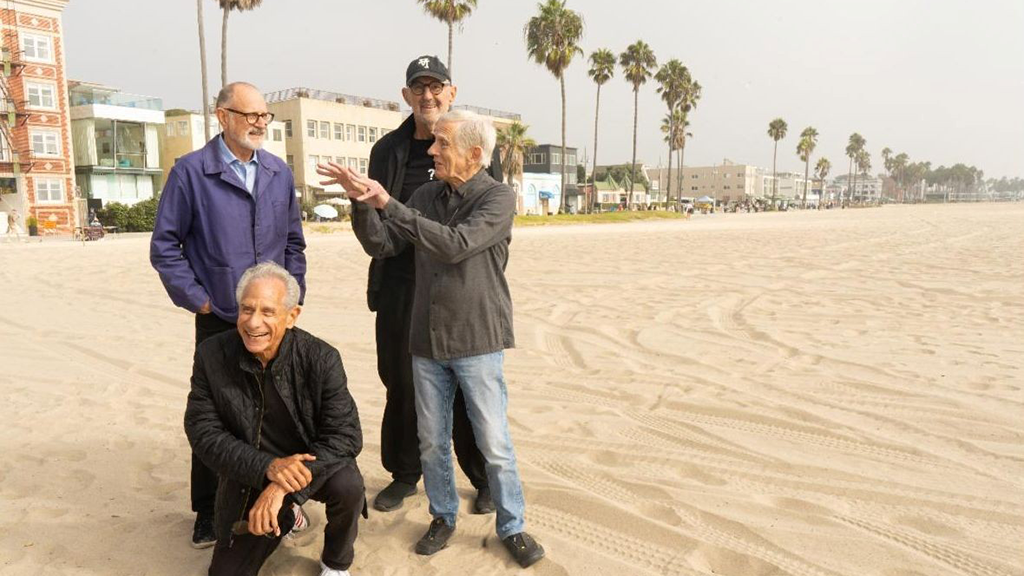 Forty-five years later, the documentary reunites four of the architects and culminates in a re-staging of the original 1980 photograph on Venice Beach.