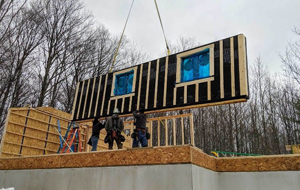 Stelumar will also produce prefab walls and floors shipped to a site for attached or detached homes. The aim is to assemble the products in a day or so versus six weeks.