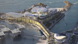 Updated design for Ontario Place West Island unveiled by Therme Canada