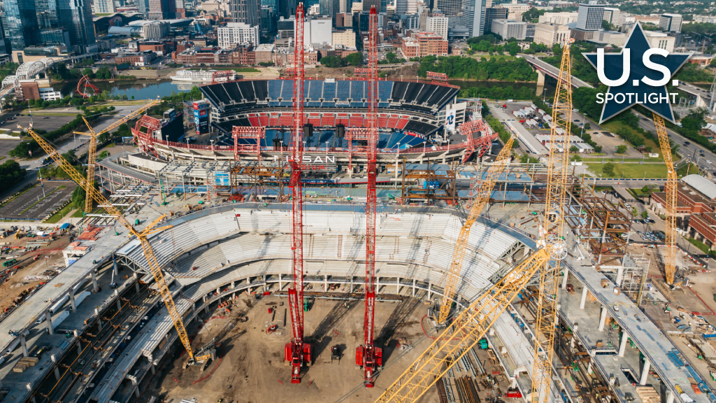 Touchdown: A look at the $2.2B Nissan Stadium, future home of the Titans