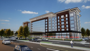 Hotel and parkade break ground at Kelowna International Airport