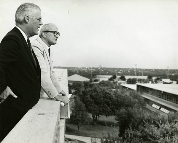 Dicke Hall added nearly 35,000 square feet of space to the Business and Humanities District, but only 0.4 per cent to Trinity University’s overall energy demand.