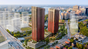 LeBreton Flats tower build to harvest energy from wastewater