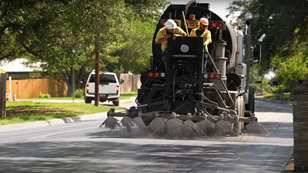 San Antonio, TX is coating more than 20 miles of streets with a cool paving treatment.