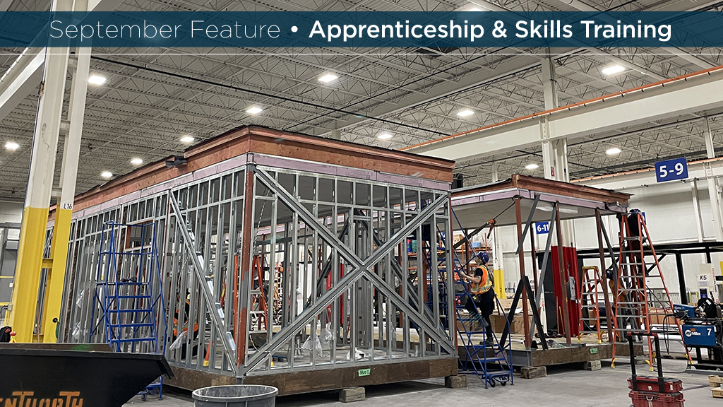 Modular construction in a climate-controlled facility setting is safe, clean and comfortable.