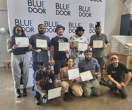 The  program comprises in-class training, on-the-job work experience, formal and informal customized support and connections to employment in long-term jobs in the trades. Each  cohort consists of about 10 participants. Approximately 15 per cent of the participants are women.