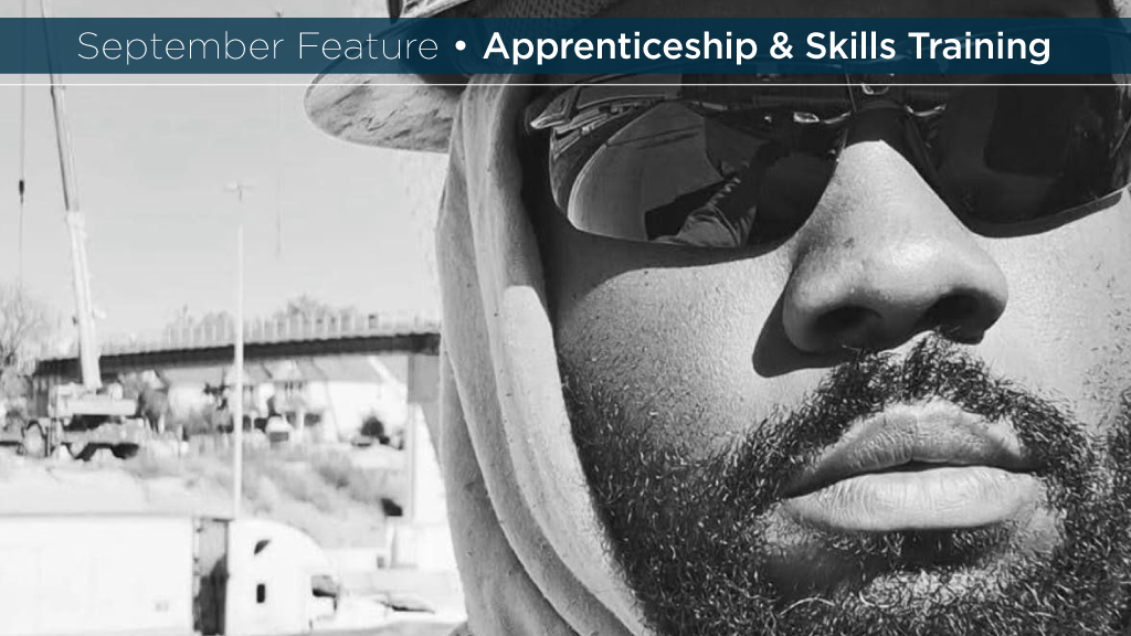 Detroit resident journeyman Quentin Murray got his start doing formwork on the new Gordie Howe International Bridge.