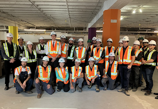 The need for modernization in trades training and education was discussed during the tour, to reflect and support the changing industry landscape.