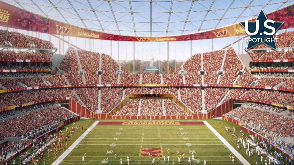 The NFL’s Washington Commanders are hoping to build a $3.65-billion stadium in the heart of the old section of the District of Columbia near Kingman Lake. The venue would be a covered-roof bowl with a capacity of 65,000 seats.