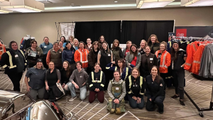 ‘Someone is finally listening to us’: Event showcases various PPE designed for women