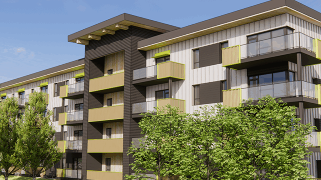 Ledcor breaks ground on near-net-zero affordable housing project in Canmore