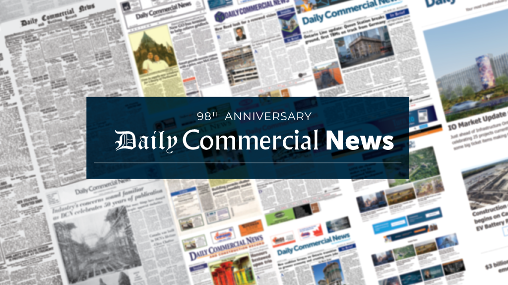DCN celebrates 98 years of being the voice of construction news