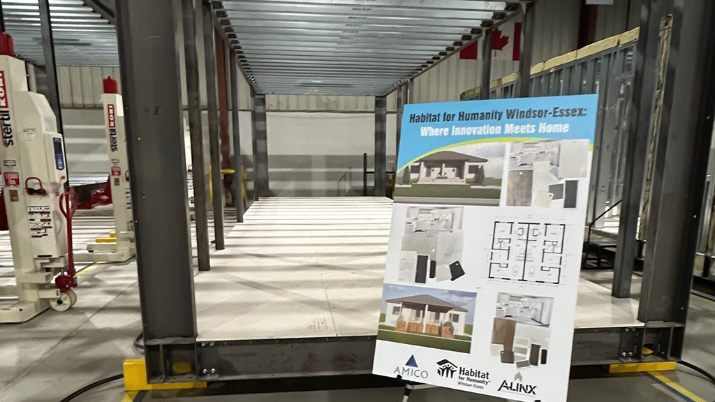Habitat for Humanity Windsor-Essex, A-LINX launch modular partnership