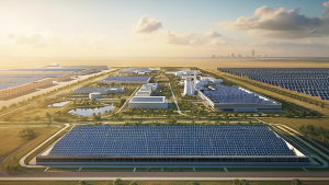 Construction infrastructure linking the Cloud, AI, nuclear and robotics