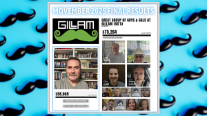 Lesurf top individual fundraiser in Movember’s construction challenge