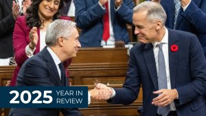 The Front Page 2025 Part One: A tumultuous year of tariffs; New government, new plans