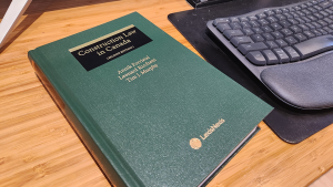 Second edition of Construction Law in Canada a ‘one-stop place’ to understand the construction universe